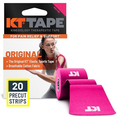 nastro sportivo rosa KT Tape pre-tagliato nastro sportivo rosa KT Tape pre-tagliato