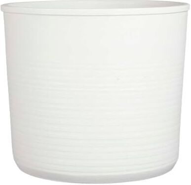 MICA Decorations Momo Pot Cylinder White-h33xd38cm Vaso per fiori e piante, multicolore, unico