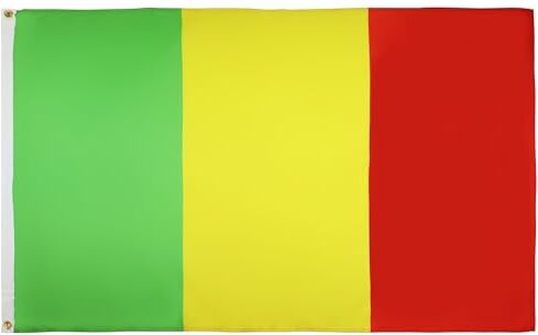 AZ FLAG BANDIERA MALI 150x90cm BANDIERA MALIANA 90 x 150 cm