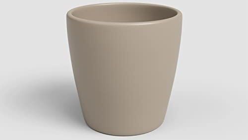 ARTEVASI Thalia Orchid Pot, Vaso in ceramica, diametro 14 cm, colore Beige