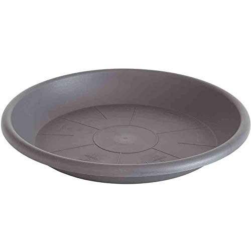 Siena Garden Sottovaso Rotondo a Cilindro 80, 78 cm, Colore: Antracite