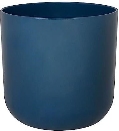 Ivyline Fioriera, Ceramica, Blu Navy, H13,5 cm x P13,5 cm