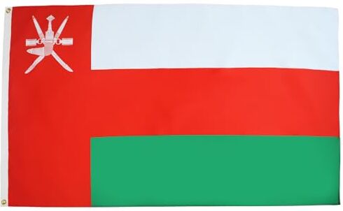 AZ FLAG BANDIERA OMAN 150x90cm BANDIERA OMANITA 90 x 150 cm