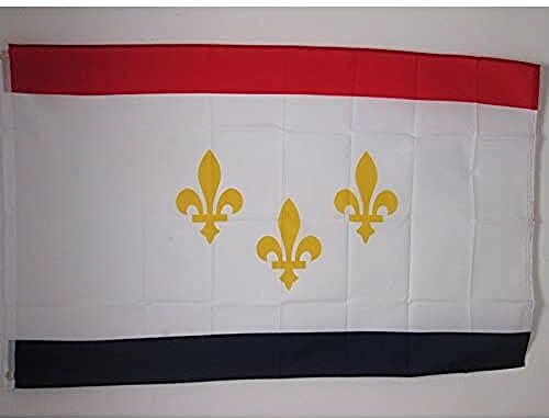 AZ FLAG Bandiera New Orleans 150x90cm Bandiera Louisiana USA 90 x 150 cm