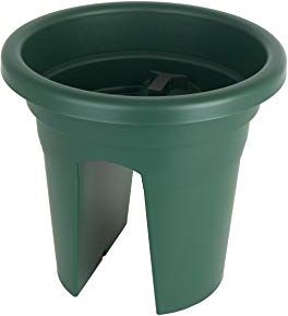 Artevasi Vaso Venezia Balcone 30 cm Verde Scuro