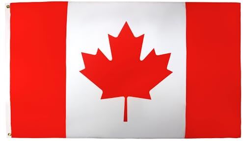 AZ FLAG Bandiera Canada 90x60cm Gran Bandiera Canadese 60 x 90 cm Poliestere Leggero Bandiere