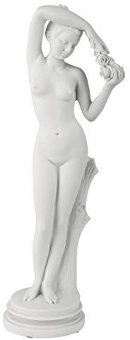 Design Toscano Statua in Marmo Sintetico Venere seduttrice