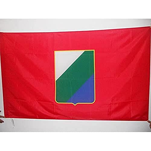 AZ FLAG Bandiera Abruzzo 150x90cm Bandiera ABRUZZI REGIONE Italia 90 x 150 cm Foro per Asta