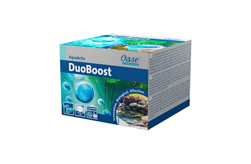 Oase DuoBoost 2 cm 250 ml, Prodotti per la Cura dello Stagno, Cura dell'Acqua, condizionatore d'Acqua, biologia Stagno ottimizzare