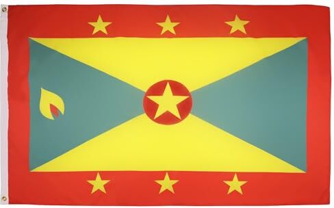 AZ FLAG Bandiera Grenada 150x90cm Bandiera GRENADINA 90 x 150 cm