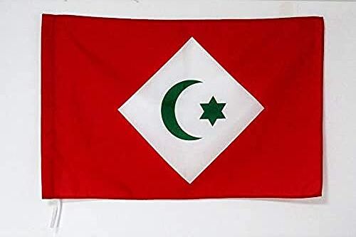 AZ FLAG BANDIERA RIF INDIPENDENTISTA IN MAROCCO 90x60cm BANDIERA DEL RIF 60 x 90 cm foro per asta