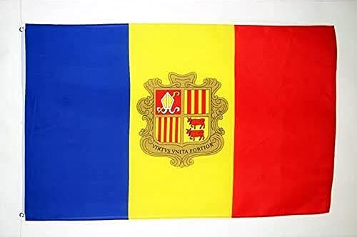 AZ FLAG Bandiera Andorra 90x60cm Bandiera ANDORRANA 60 x 90 cm