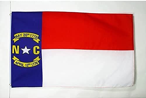 AZ FLAG BANDIERA CAROLINA DEL NORD 150x90cm BANDIERA STATO AMERICANO – USA STATI UNITI 90 x 150 cm