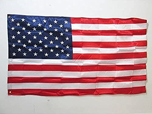 AZ FLAG Bandiera Stati Uniti 150x90cm Raso Bandiera Americana – USA 90 x 150 cm