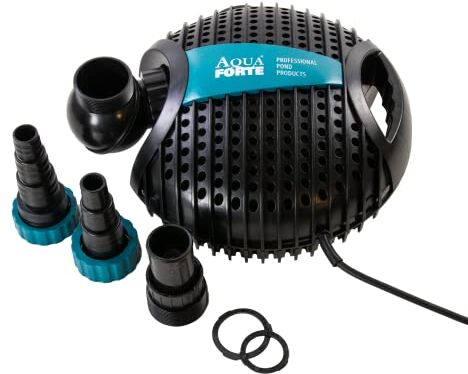 AQUAFORTE – 4600/Pompa per laghetto o per filtri 4,6 m³/h, Altezza 2,6 m, 35 Watt