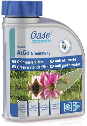 Oase ALGO Greenway 500ml ALGHICIDA Acqua Verde LAGHETTO Ornamentale