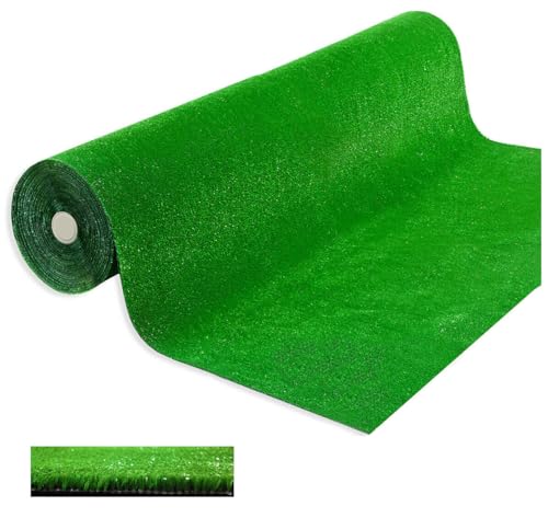 Emmevi Erba Sintetica 7mm Drenante In 50 Misure Prato Verde Sintetico Artificiale Tagliabile Rotolo 1x22 Mt