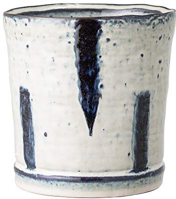 Bloomingville Vaso da fiori, blu, ceramica