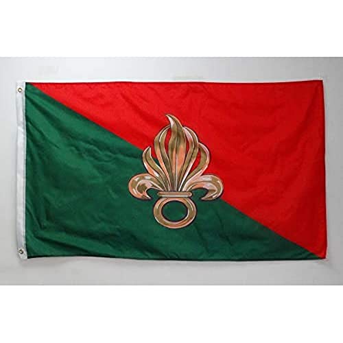 AZ FLAG Bandiera LEGIONE Straniera Francese 150x90cm Bandiera ARMATA di Francia 90 x 150 cm