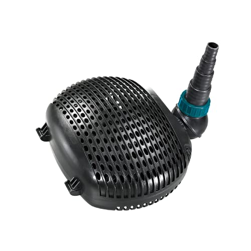 AQUAFORTE – Pompa per filtro/laghetto EC-3500 3.5 m³/h, altezza 4,5 m, 70 Watt