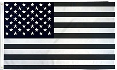 AZ FLAG Bandiera Stati Uniti Nero E Bianco 150x90cm Bandiera Americana – USA 90 x 150 cm