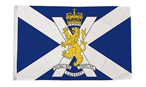 AZ FLAG Bandiera Royal Scottish Reggimento con Occhielli in Metallo, 150 x 90 cm