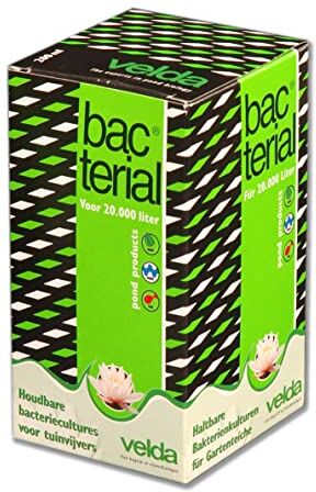 velda Bacterial 200 ml, Prodotto per accelerare Il raggiungimento dell'equilibrio Biologico, per laghetti da 20.000 l