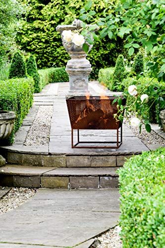 Ivyline Firebowl, Metallo, Ruggine, 52 cm