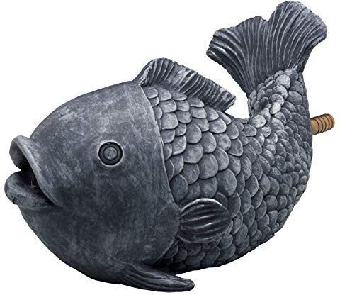 Oase Gargoyle Fish Stagno Figura Decorazione Getto d'Acqua Ossigeno