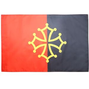 AZ FLAG BANDIERA OCCITANIA TOLOSA 90x60cm BANDIERA OCCITANA 60 x 90 cm foro per asta AZ FLAG BANDIERA OCCITANIA TOLOSA 90x60cm BANDIERA OCCITANA 60 x 90 cm foro per asta
