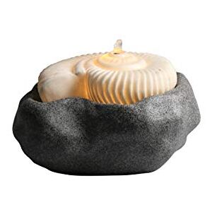 AM DESIGN AM-Design Fontana, Pietra arenaria, Grigio, Bianco, 28,5x28,5x17 cm AM DESIGN AM-Design Fontana, Pietra arenaria, Grigio, Bianco, 28,5x28,5x17 cm