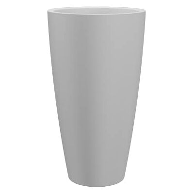 Artevasi Vaso Alto Havana Natural, da Interno o Esterno, Leggero, Inserto Incluso, Altezza 70cm, Colore Granito Bianco Artevasi Vaso Alto Havana Natural, da Interno o Esterno, Leggero, Inserto Incluso, Altezza 70cm, Colore Granito Bianco