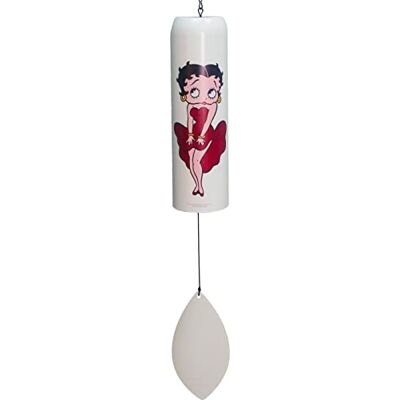 Spoontiques Betty Boop Bell Campanello a vento, decorazione da giardino per esterni, decorazione per cortile, giardino, cortile sul retro e patio Spoontiques Betty Boop Bell Campanello a vento, decorazione da giardino per esterni, decorazione per cortile, giardino, cortile sul retro e patio