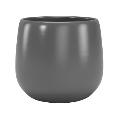 Artevasi Vitória Vaso, Vaso da fiori, Vaso decorativo, Uso interno o esterno, Grigio scuro, 17cm Artevasi Vitória Vaso, Vaso da fiori, Vaso decorativo, Uso interno o esterno, Grigio scuro, 17cm