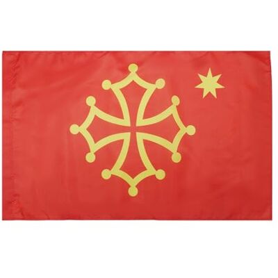Bandiera OCCITANIA AZ FLAG con Stella 90x60cm - Bandiera OCCITANIA Bandiera OCCITANIA AZ FLAG con Stella 90x60cm - Bandiera OCCITANIA