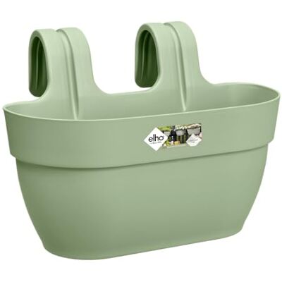 Elho Vibia Campana Easy Hanger M 36 Fioriera per Balcone esterno Ø 36.0 x H 26.5 cm Pistache Green Elho Vibia Campana Easy Hanger M 36 Fioriera per Balcone esterno Ø 36.0 x H 26.5 cm Pistache Green