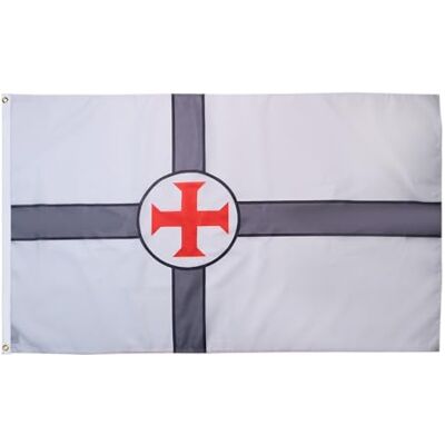 Marchio - Modello - Bandiera dell'Ordine del Tempio 150x90cm - Bandiera Marchio - Modello - Bandiera dell'Ordine del Tempio 150x90cm - Bandiera