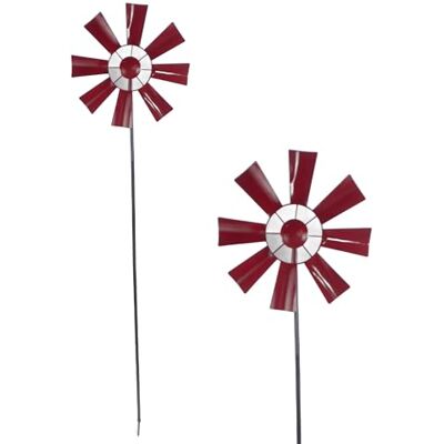 Alpine Paletto in metallo per mulino a vento, 132 cm, rosso Alpine Paletto in metallo per mulino a vento, 132 cm, rosso