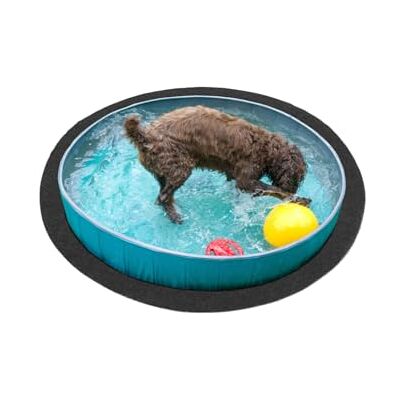 andiamo Tappeto in erba artificiale Field con gommini – tappeto erboso artificiale per esterni da utilizzare come tappeto per balcone o piscina, resistente alle intemperie, antracite, 300 cm, rotondo andiamo Tappeto in erba artificiale Field con gommini – tappeto erboso artificiale per esterni da utilizzare come tappeto per balcone o piscina, resistente alle intemperie, antracite, 300 cm, rotondo
