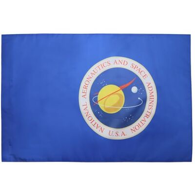 NASA - Flag NASA USA 90x60 - Polyester - Flag NASA - Flag NASA USA 90x60 - Polyester - Flag