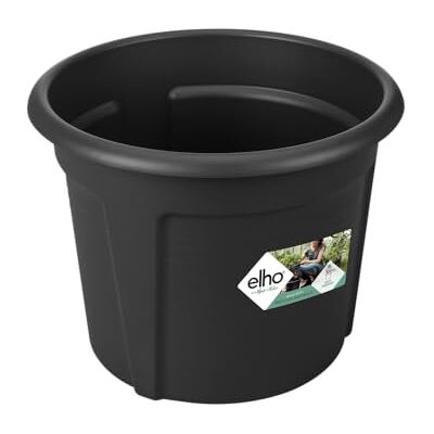 Elho Green Basics Potato Pot 33 Vaso per Esterno coltura E Raccolta Ø 32.3 x H 25.7 cm Living Black Elho Green Basics Potato Pot 33 Vaso per Esterno coltura E Raccolta Ø 32.3 x H 25.7 cm Living Black