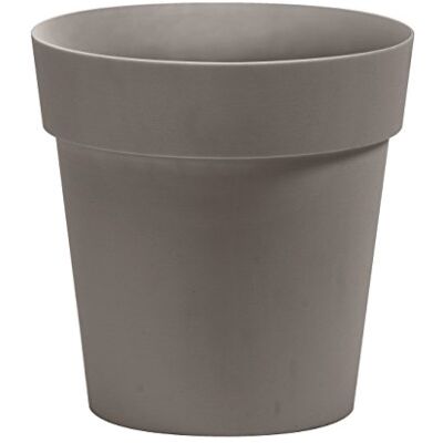 NICOLI Origine Decor iniezione stampaggio Arkè Vaso, Tortora, 18 cm NICOLI Origine Decor iniezione stampaggio Arkè Vaso, Tortora, 18 cm