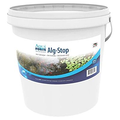 AQUAFORTE – Anti alghe filamentose Medio, Alg Stop Anti Prodotto Anti alghe 2,5 kg, Bianco, 21 x 21 x 14,5 cm, AQUAFORTE – Anti alghe filamentose Medio, Alg Stop Anti Prodotto Anti alghe 2,5 kg, Bianco, 21 x 21 x 14,5 cm,