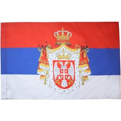 Az - Drapeau Royaume De Serbie 1882-1918 90x60 - Flag Az - Drapeau Royaume De Serbie 1882-1918 90x60 - Flag