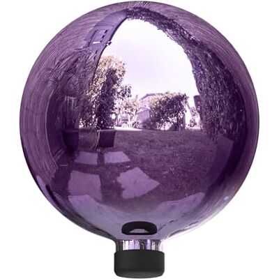 Alpine Elettrico Viola Vetro Gazing Globe, Viola Alpine Elettrico Viola Vetro Gazing Globe, Viola