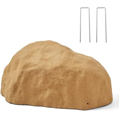 VEVOR Copertura in Finta Roccia, Copertura per Pompa da Pozzo in Finta Roccia, Consistenza Naturale Realistica, Resistente alle Intemperie per Giardino, Giallo Sabbia, Piccole Dimensioni VEVOR Copertura in Finta Roccia, Copertura per Pompa da Pozzo in Finta Roccia, Consistenza Naturale Realistica, Resistente alle Intemperie per Giardino, Giallo Sabbia, Piccole Dimensioni