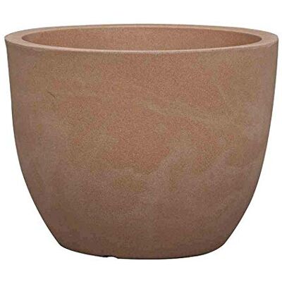 SIENA GARDEN Bristol Vaso da Piantare - Rotondo, Terracotta, Plastica SIENA GARDEN Bristol Vaso da Piantare - Rotondo, Terracotta, Plastica