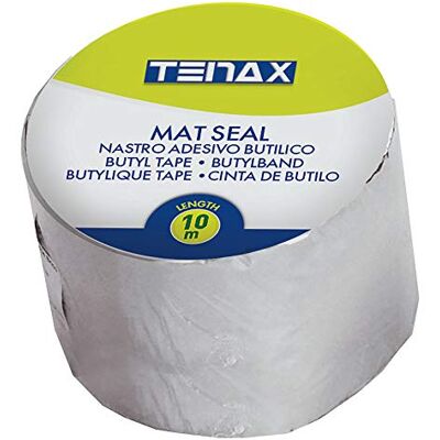 TENAX Mat Seal Nastro di Giunzione Monoadesivo per Prati Sintetici, 0,15x10 m, Grigio TENAX Mat Seal Nastro di Giunzione Monoadesivo per Prati Sintetici, 0,15x10 m, Grigio