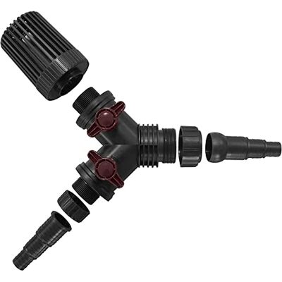 Osaga DISTRIBUTORE DIRAMATORE A 3 USCITE per RUSCELLO Cascata Pompa LAGHETTO Stagno Osaga DISTRIBUTORE DIRAMATORE A 3 USCITE per RUSCELLO Cascata Pompa LAGHETTO Stagno