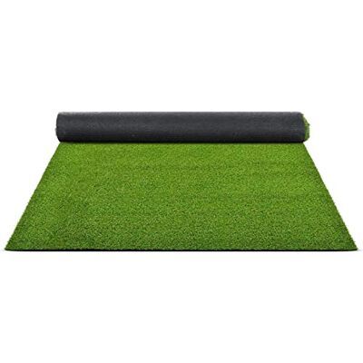 Floordirekt Prato artificiale, Terraza, tappeto erboso a rotelle, altezza: 18 mm, robusto e resistente ai raggi UV, prato in plastica, prato per balcone, terrazza e giardino (100 x 100 cm) Floordirekt Prato artificiale, Terraza, tappeto erboso a rotelle, altezza: 18 mm, robusto e resistente ai raggi UV, prato in plastica, prato per balcone, terrazza e giardino (100 x 100 cm)